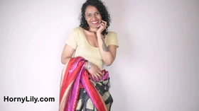 Desi Tamil Bhabhi Horny Lily Kay Mast Boobs And Big Busty Ass With Dirty Indian Hindi Audio JOI