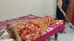 indian Hostel Maid Fucking by Students