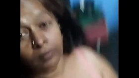 Indian Mature lady showing body