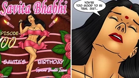 Savita Bhabhi Episode 100 - Savita’s Birthday